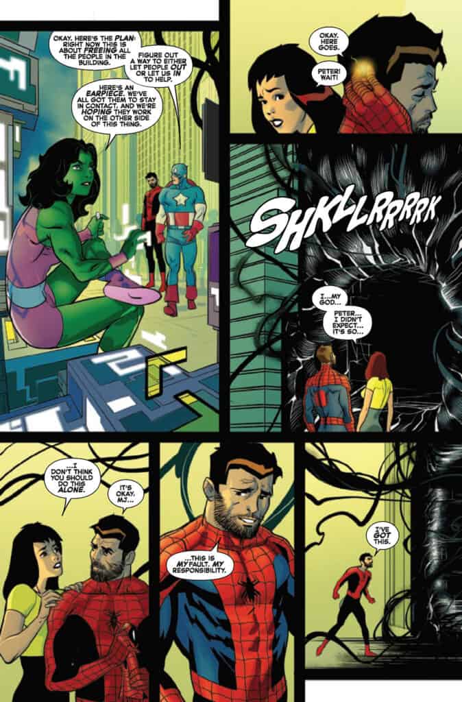 Sneak Peek Preview Of Marvel Spider Man Spider S Shadow Comic Watch