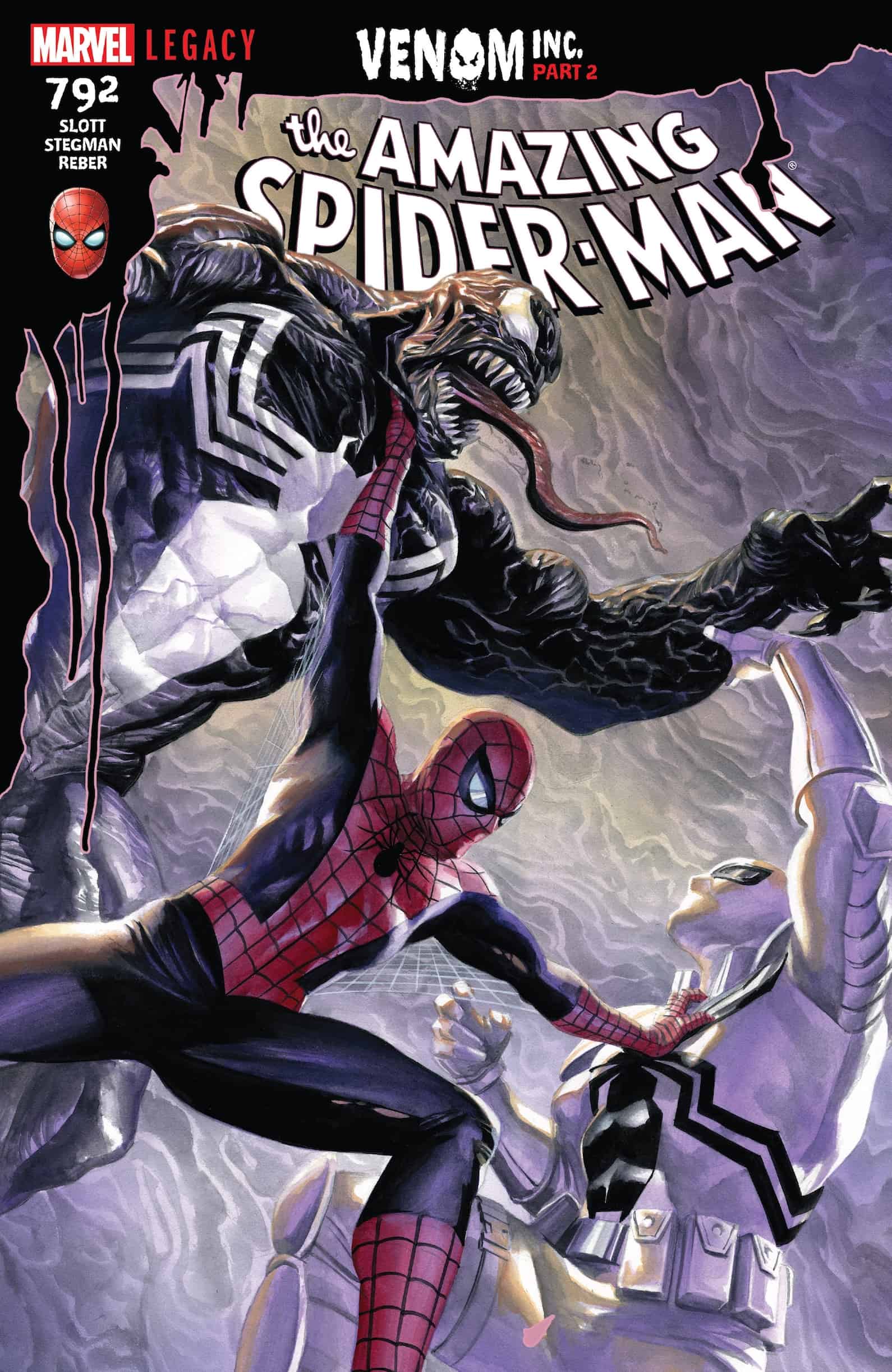 spiderman venom comic