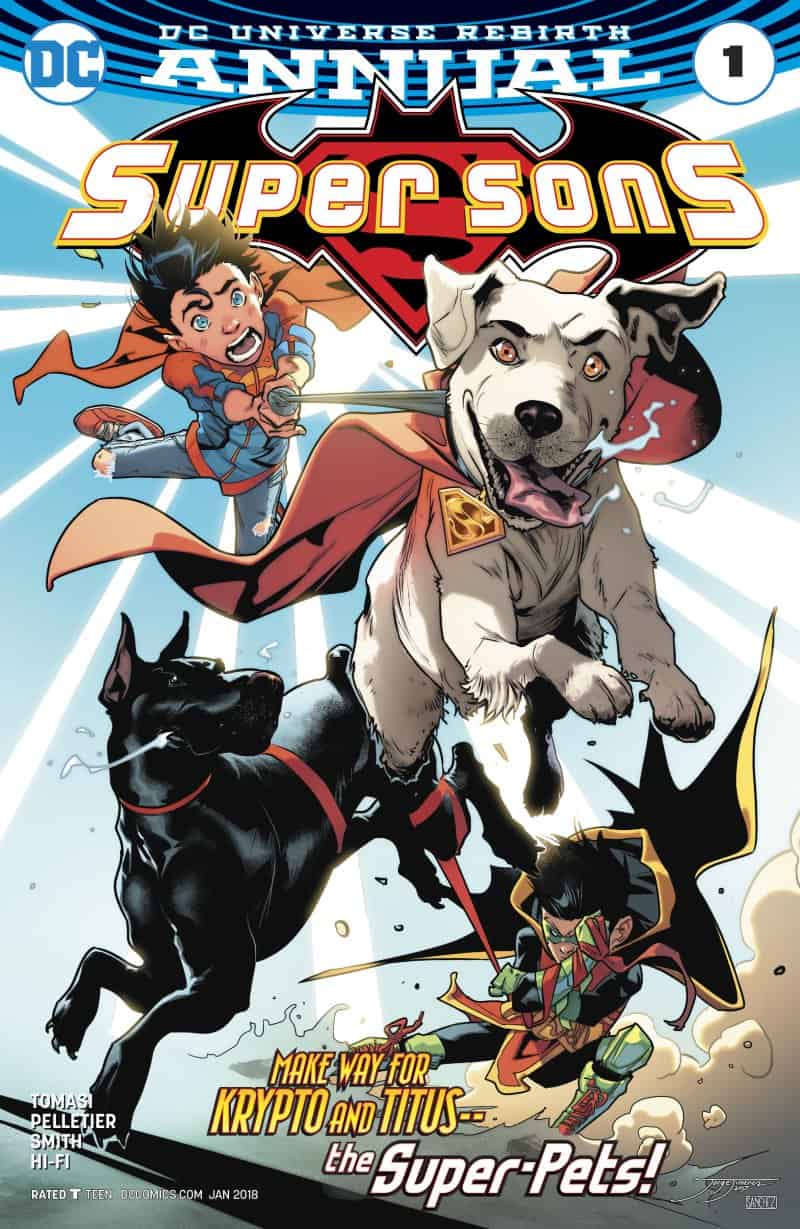 Animal Planet: The Super-Pets Last Mission (Super Sons Annual #1 Comic  Review) - Comic Watch