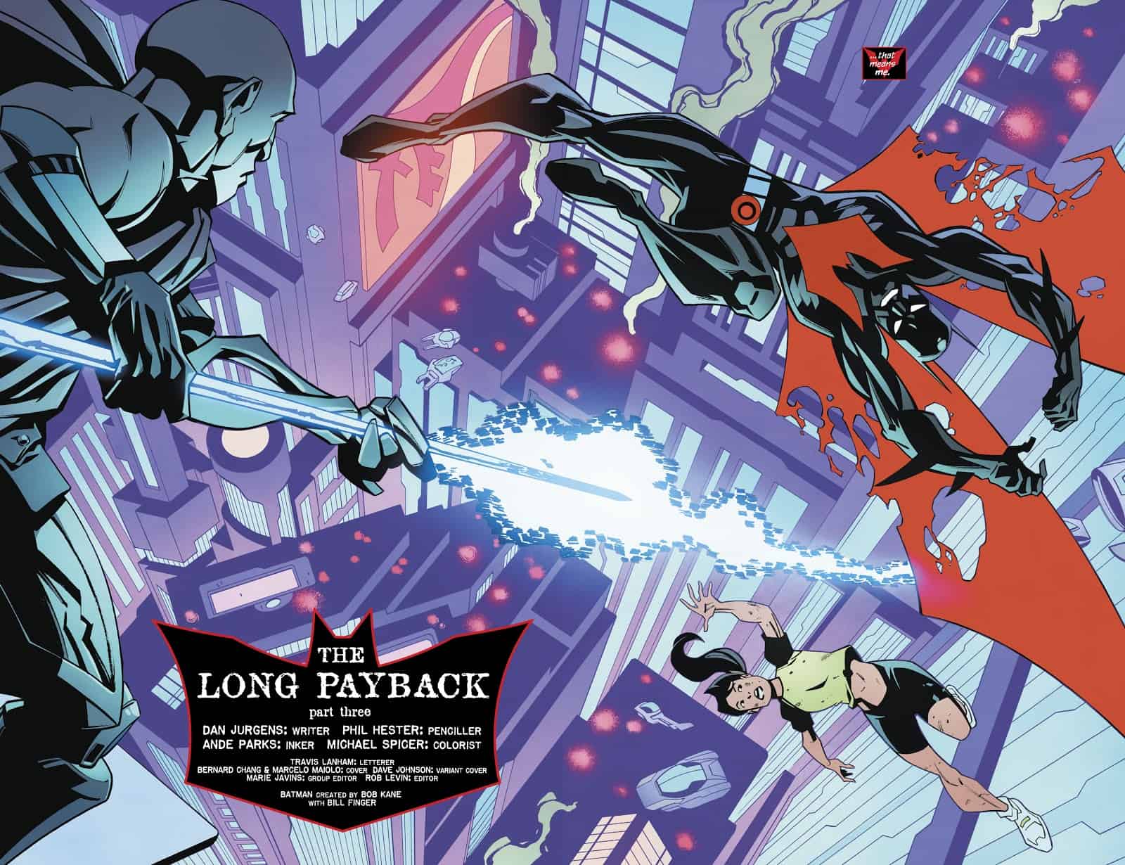 REVIEW: Batman Beyond #16 (The Long Payback Pt. 3) - Comic Watch