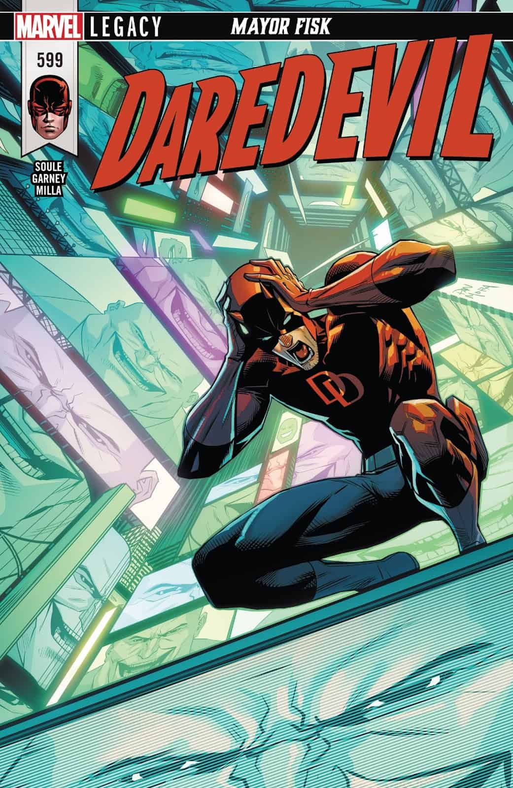 Review Daredevil 599 The Disaster Artist Or Mayor May Not Be In Control Comic Watch