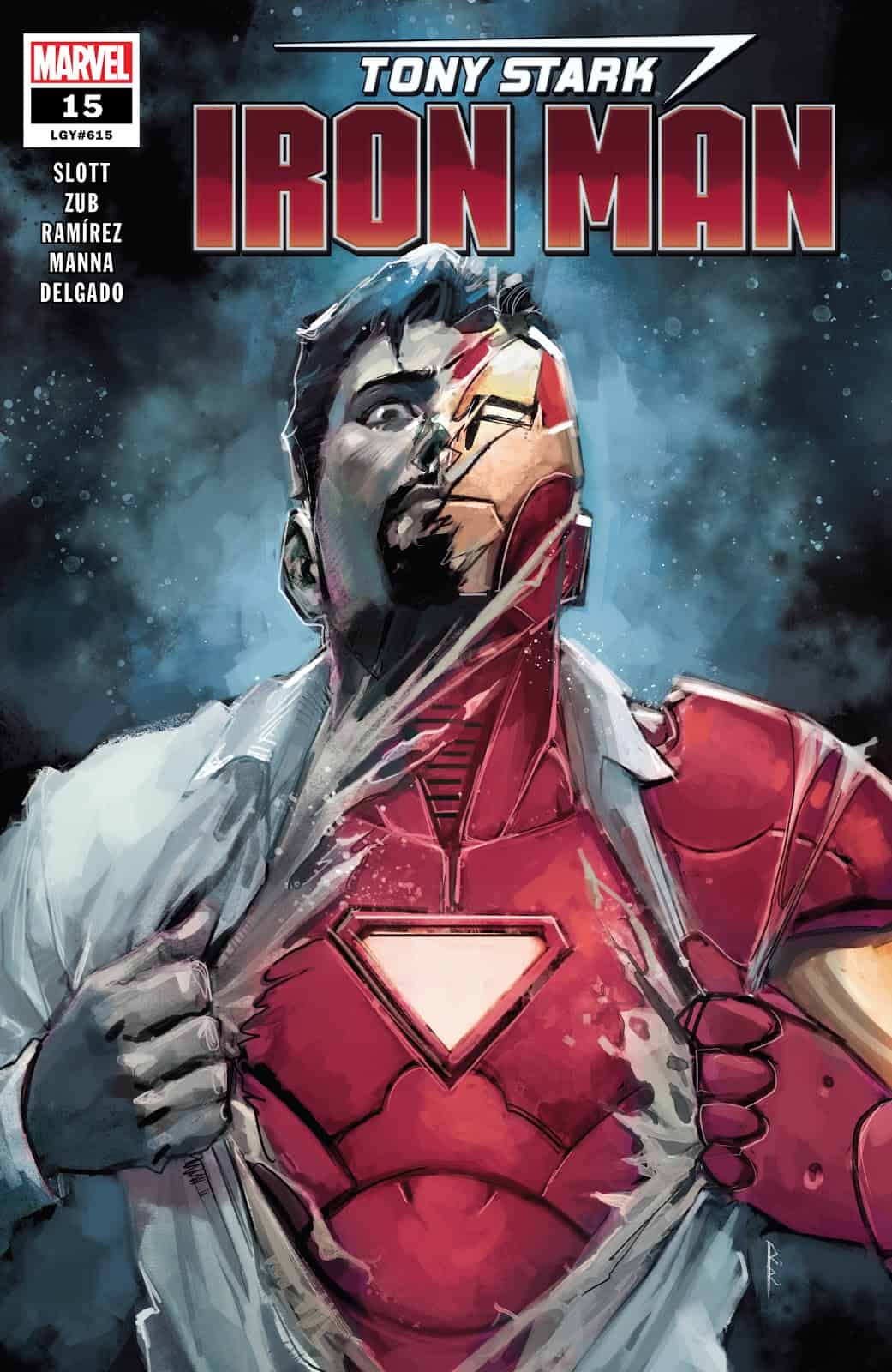 Iron Man Comic Page