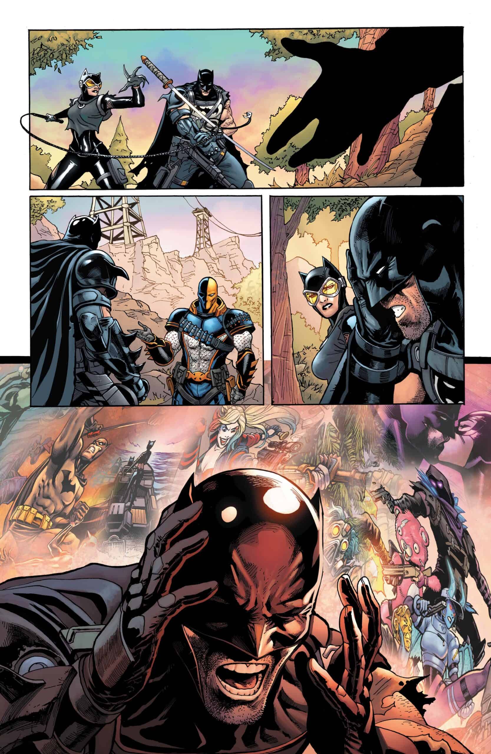 NEWS WATCH: First Look at BATMAN / FORTNITE: ZERO POINT #4 - Comic Watch