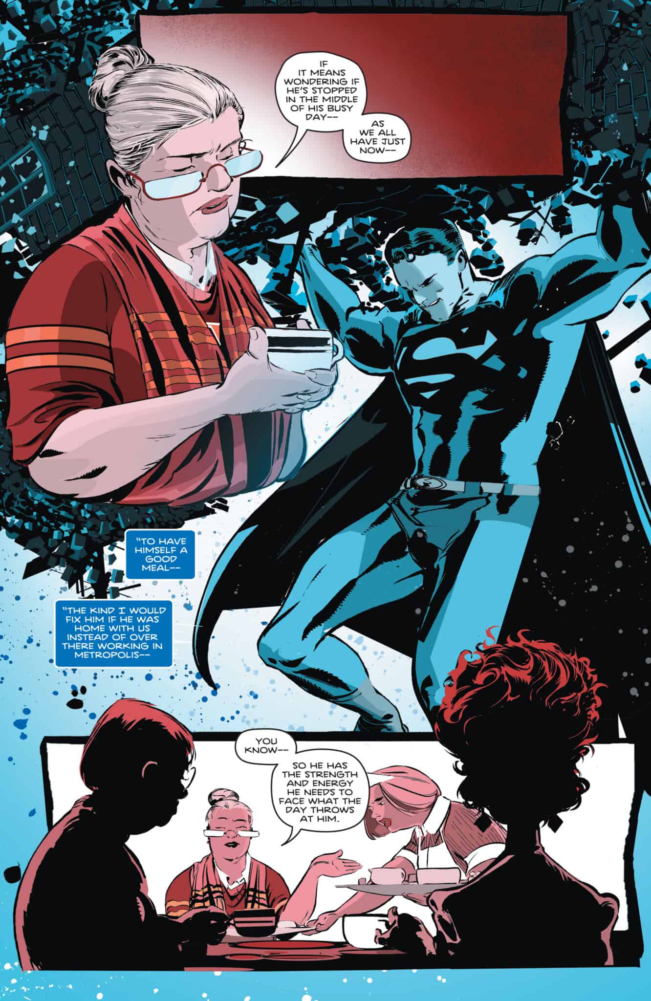 SNEAK PEEK: Preview DC Comics SUPERMAN: RED & BLUE #2 - Comic Watch
