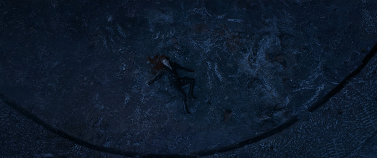 Natasha's dead body on Vormir