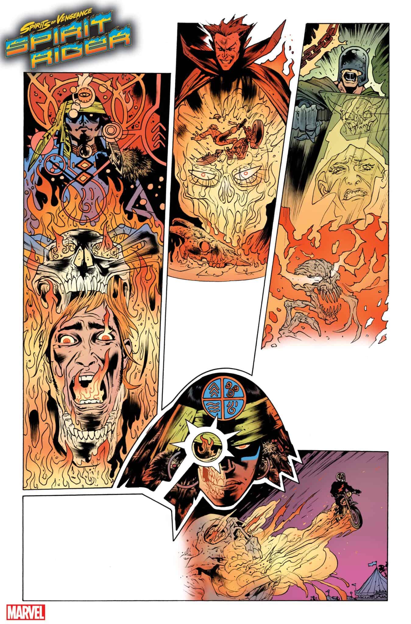 Spirit Rider Zipcomic NEWS WATCH: First Look at Marvel's SPIRITS OF VENGEANCE SPIRIT RIDER #1 ...
