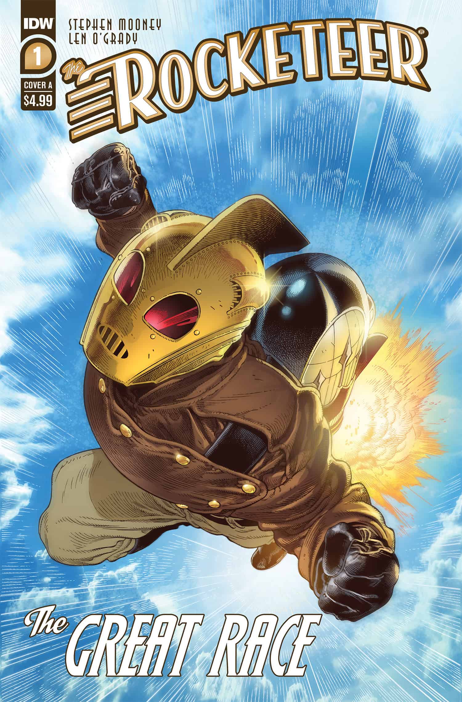 NEWS WATCH The Rocketeer The Great Race Comic Book Celebrates