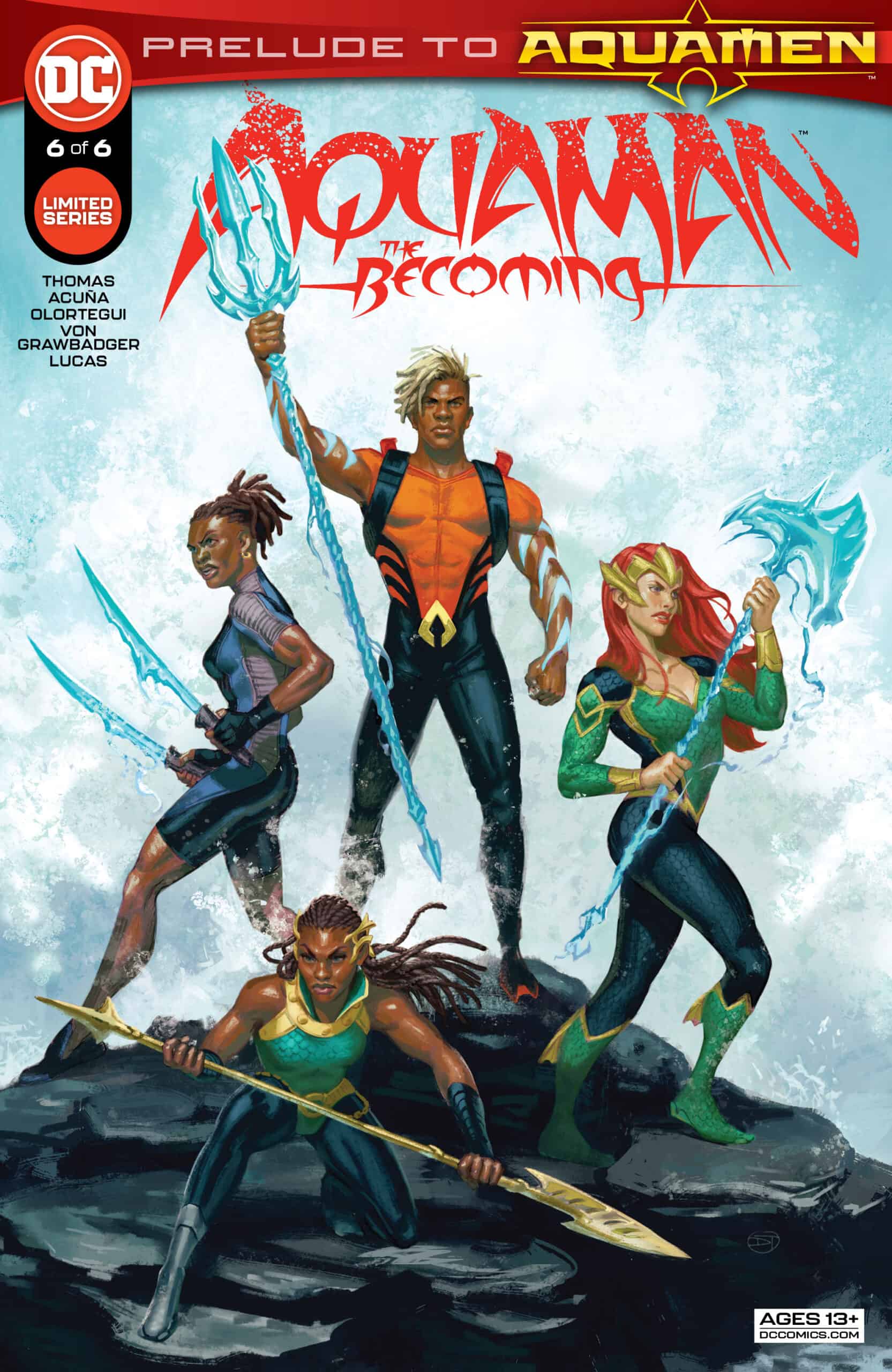 SNEAK PEEK: Preview of DC Comics' AQUAMAN: THE BECOMING #6 (On Sale 2/15!) - Comic Watch
