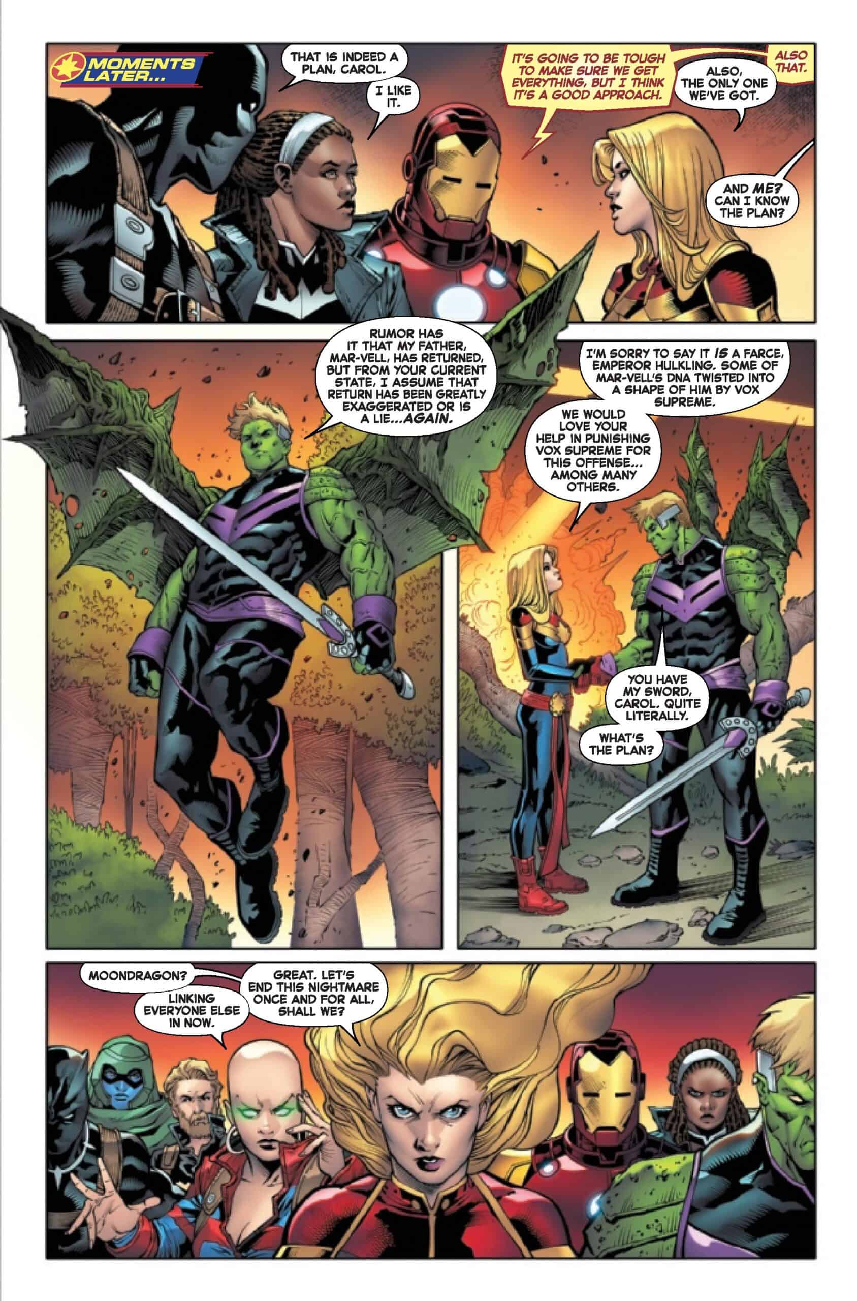 EXCLUSIVE SNEAK PEEK: Preview of Marvel's CAPTAIN MARVEL #36
