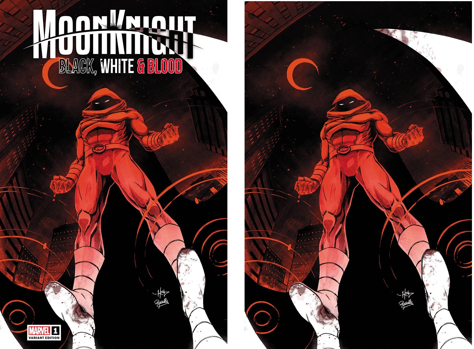 Marvel revela prévia oficial de 'Moon Knight: Black, White & Blood