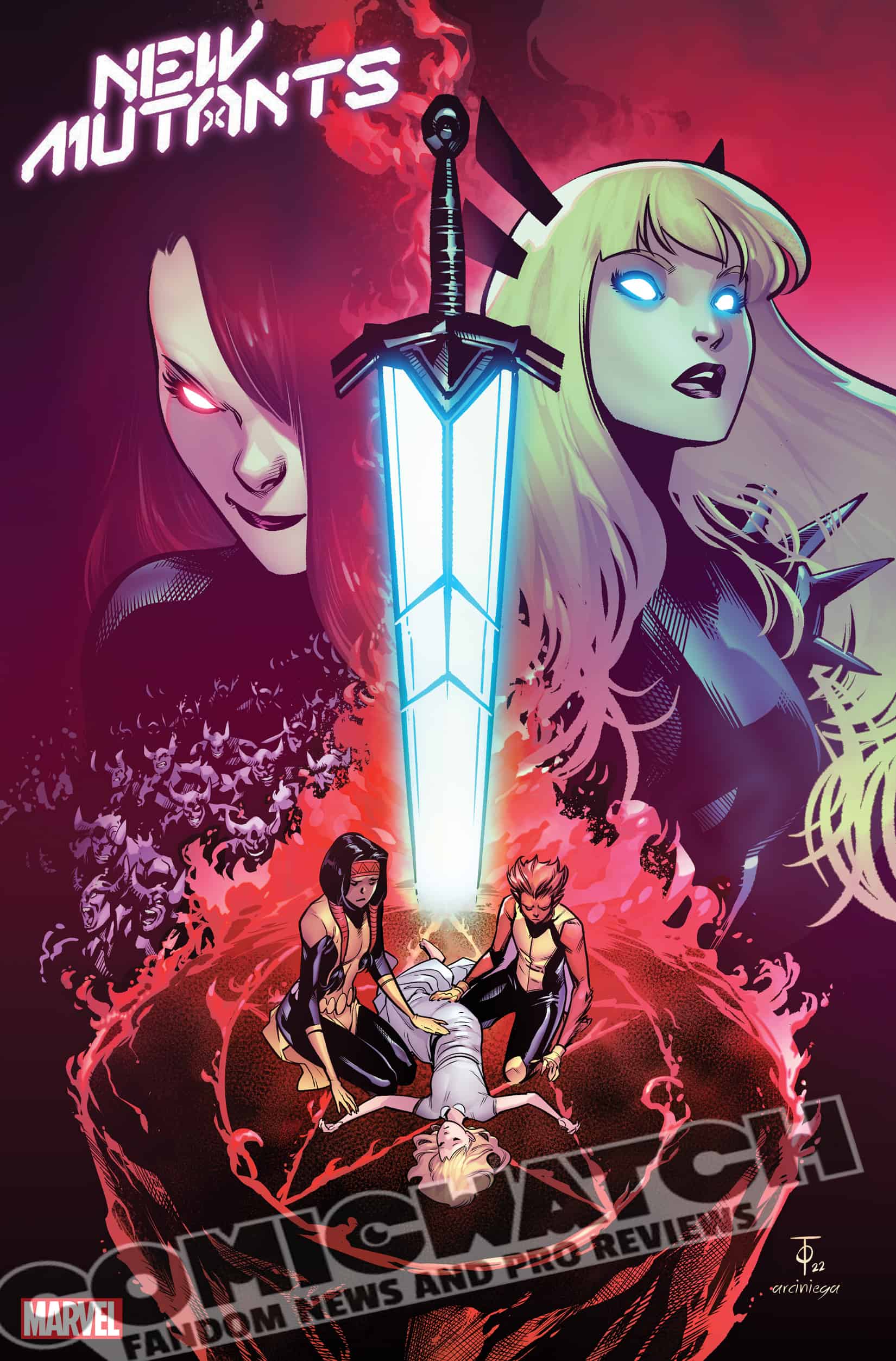 IDW New Mutants Artist Select Series - Magik, in André .'s New