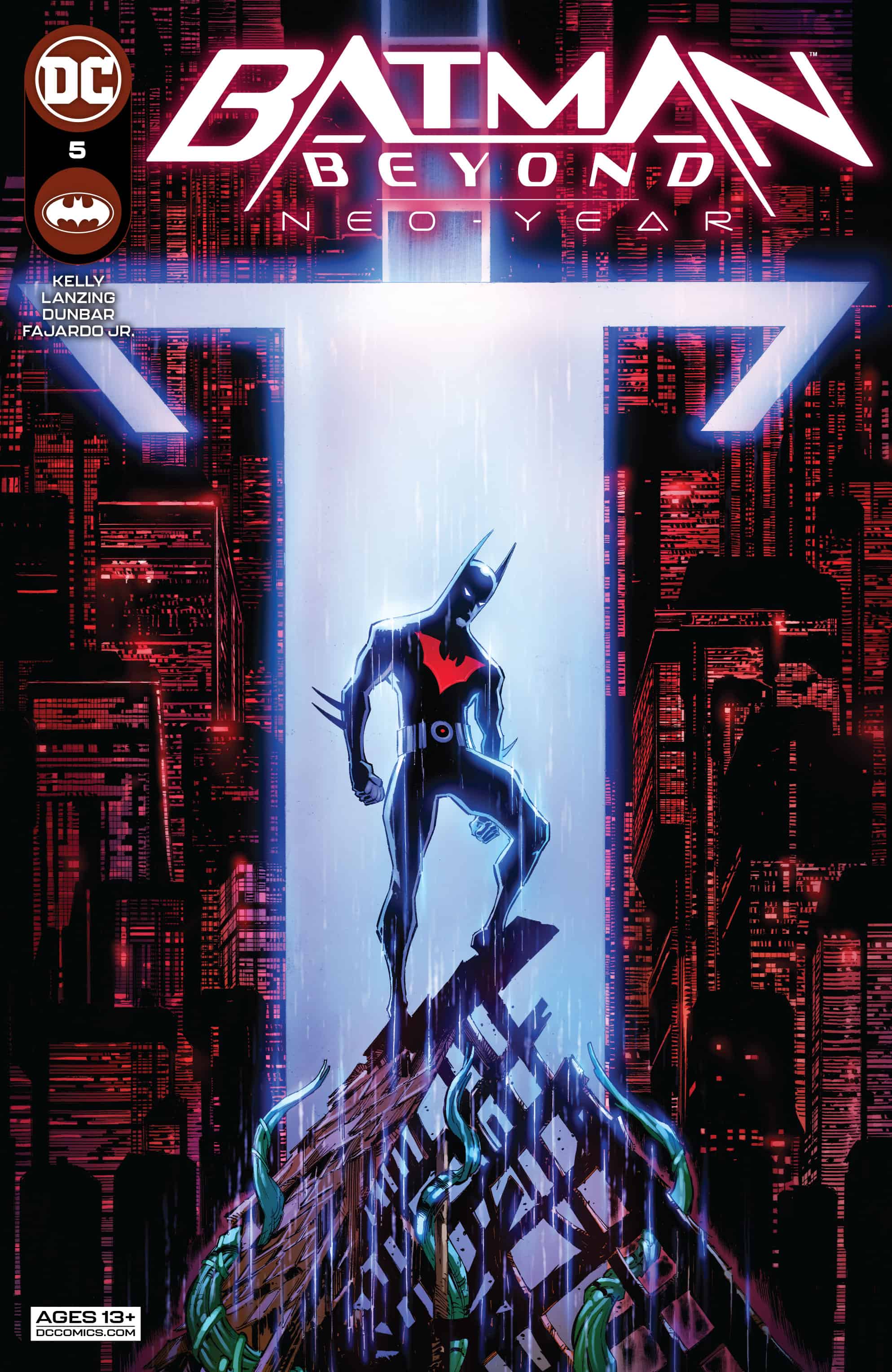 Cover of Batman Beyond Neo Year Issue number 5