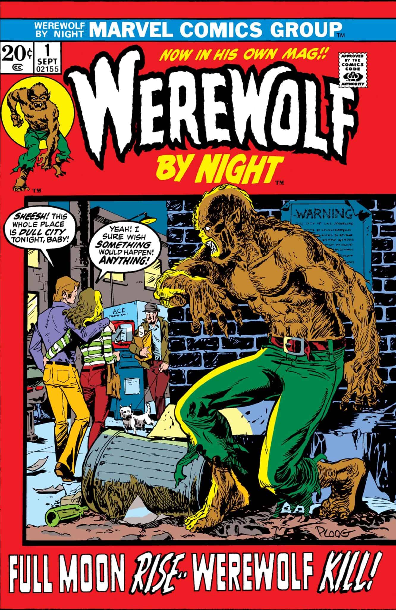 Meet Jack Russell Werewolf By Night Comic Watch 