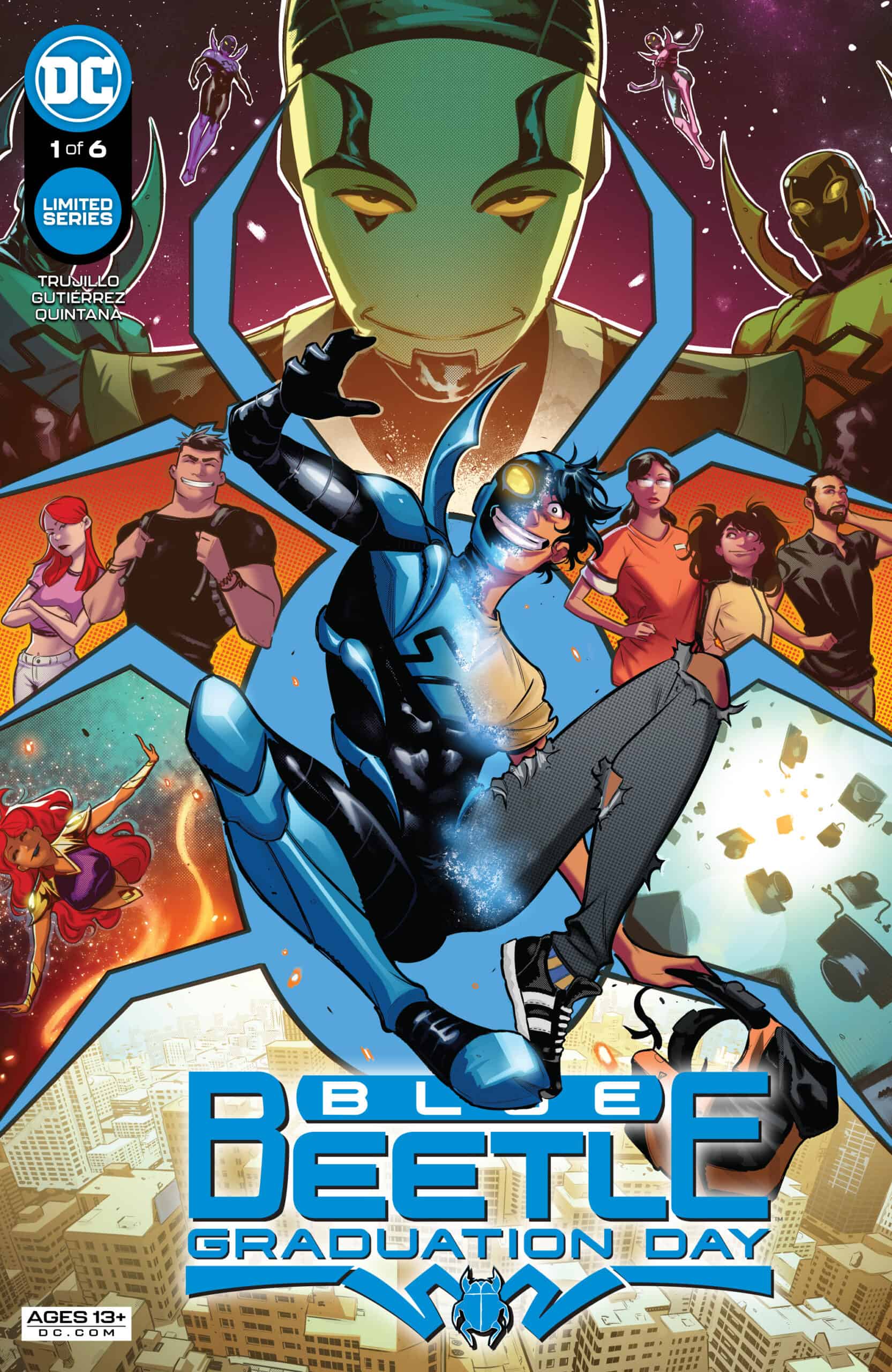 DC COMICS SNEAK PEEK for Nov. 29, 2022: Are Jaime Reyes' Days As Blue Beetle  Over? Find Out in BLUE BEETLE: GRADUATION DAY #1 of 6 - Comic Watch