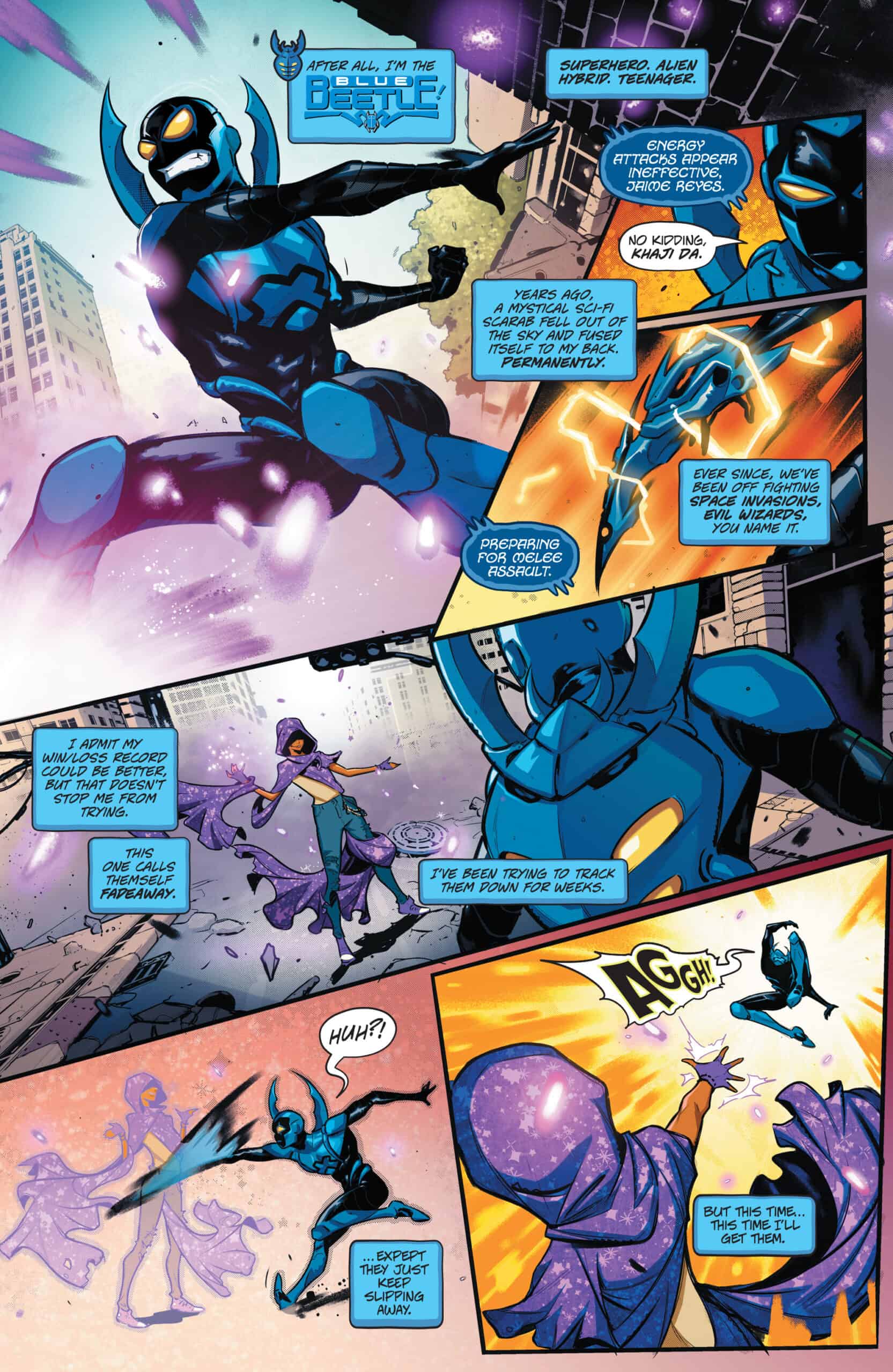 DC COMICS SNEAK PEEK for Nov. 29, 2022: Are Jaime Reyes' Days As Blue Beetle  Over? Find Out in BLUE BEETLE: GRADUATION DAY #1 of 6 - Comic Watch