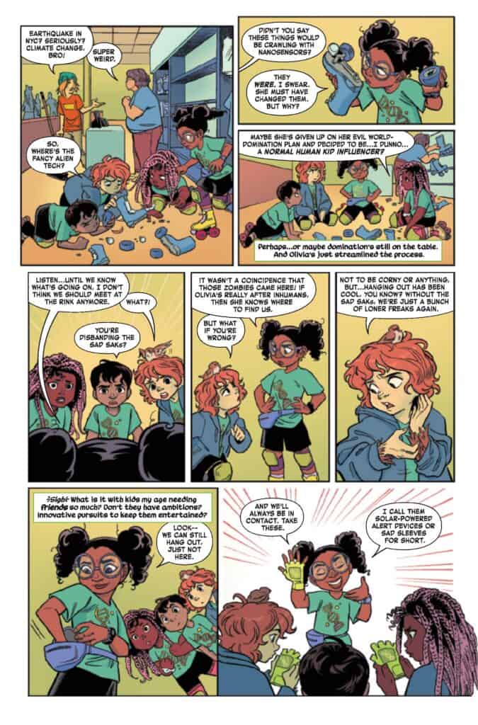 Marvel Comics Sneak Preview for January 11, 2023 Moon Girl Laces Up