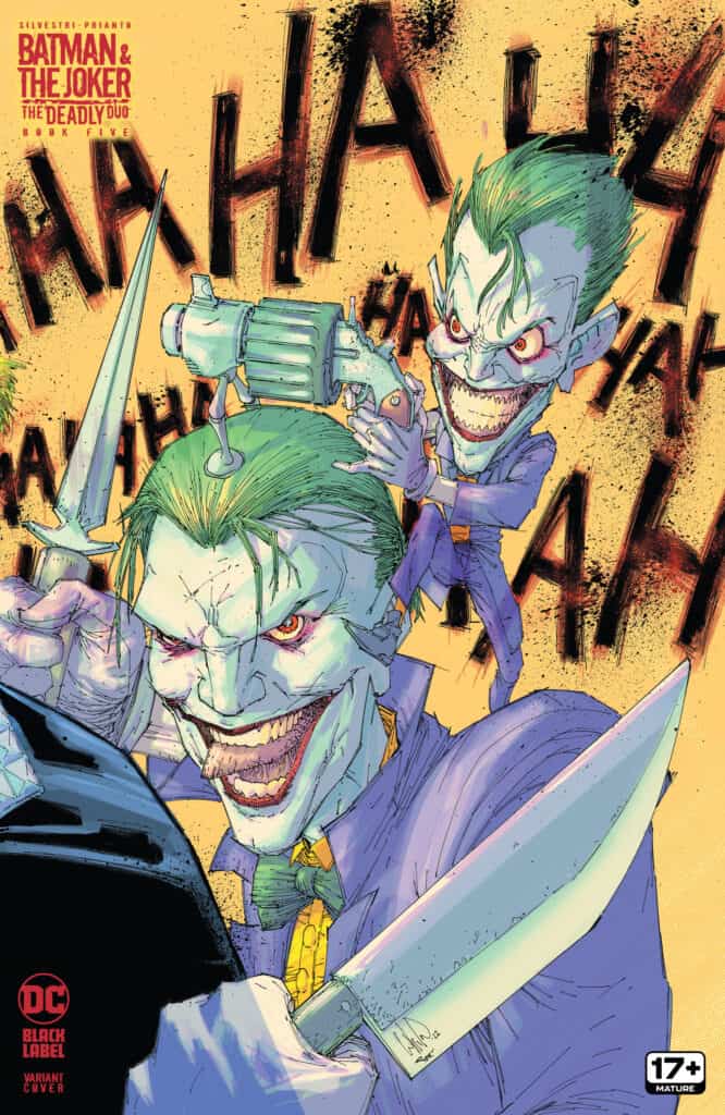 BATMAN & THE JOKER THE DEADLY DUO #7 (OF 7) CVR F INC 1:25 JONBOY MEYERS CARD STOCK VAR  -  5/2/2023 main image 0