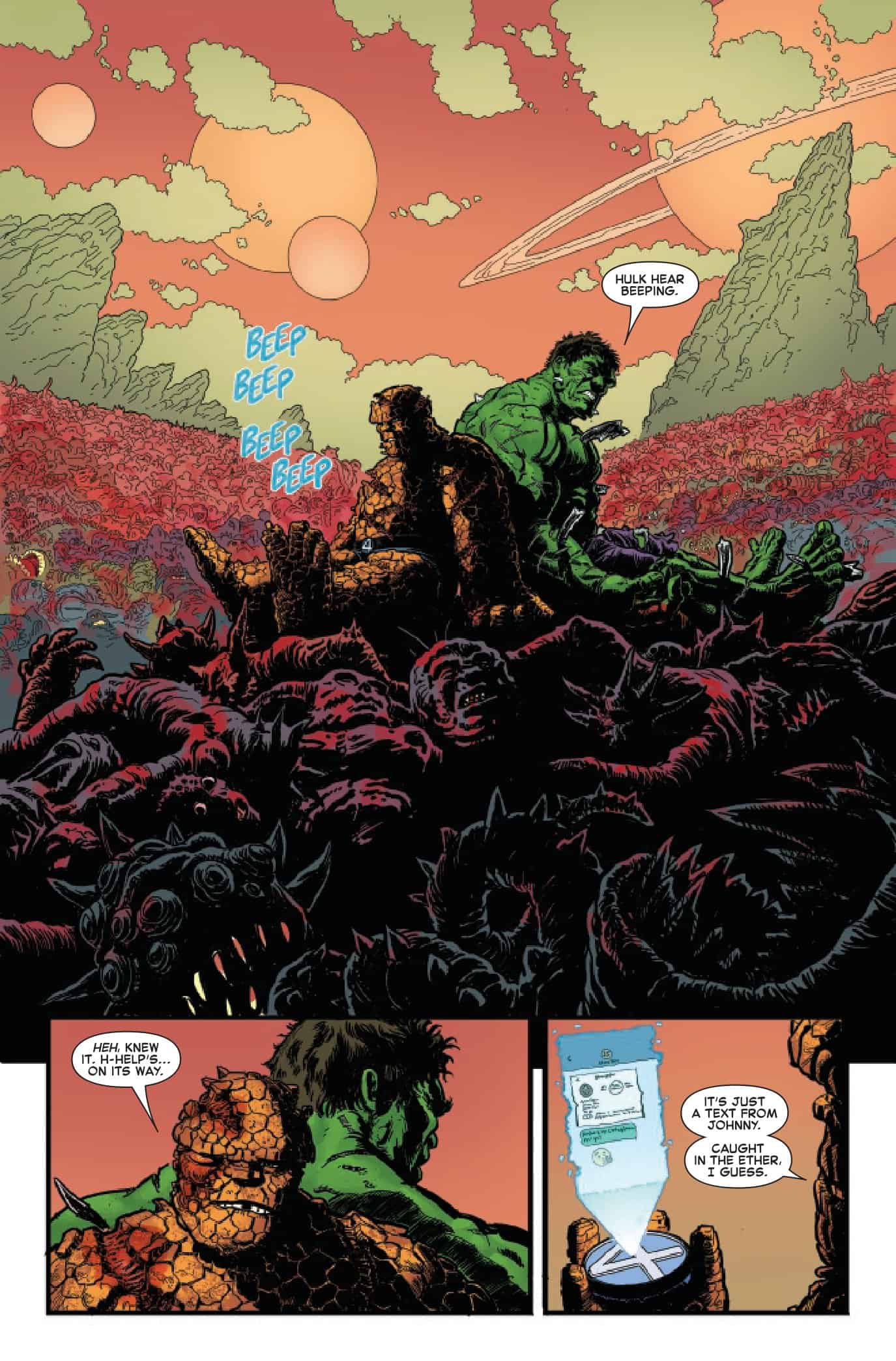 Clobberin Time 1 The Thing And Hulk Reunite Comic Watch