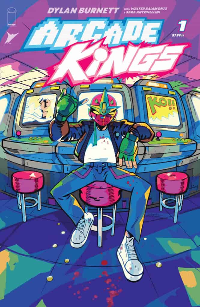 Your First Look at Dylan Burnett's Prestige Comic Series ARCADE KINGS ...