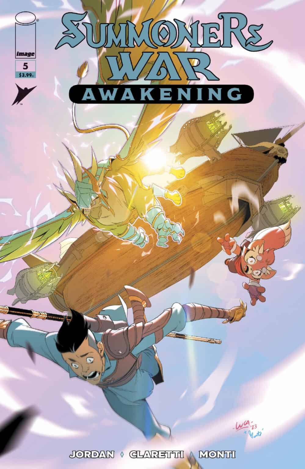 First Look: The Action-Packed SUMMONERS WAR: AWAKENING #5 - Comic Watch