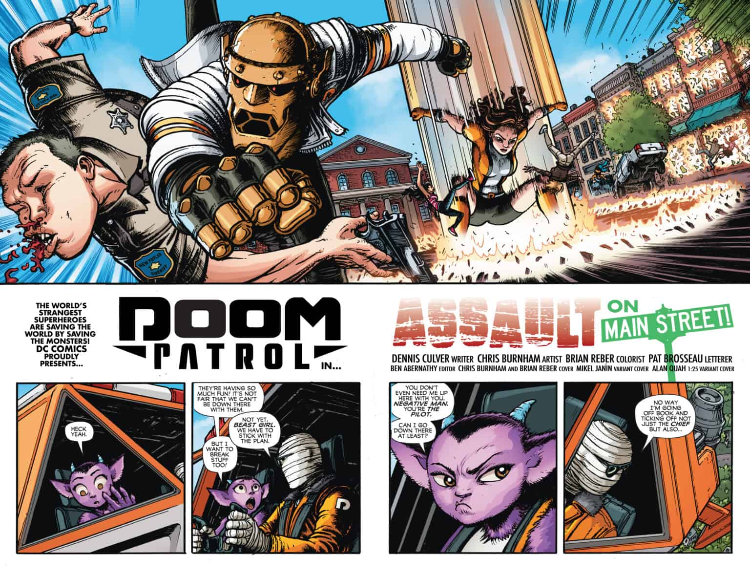 Unstoppable Doom Patrol 5 Preview Who Is Metawoman Comic Watch