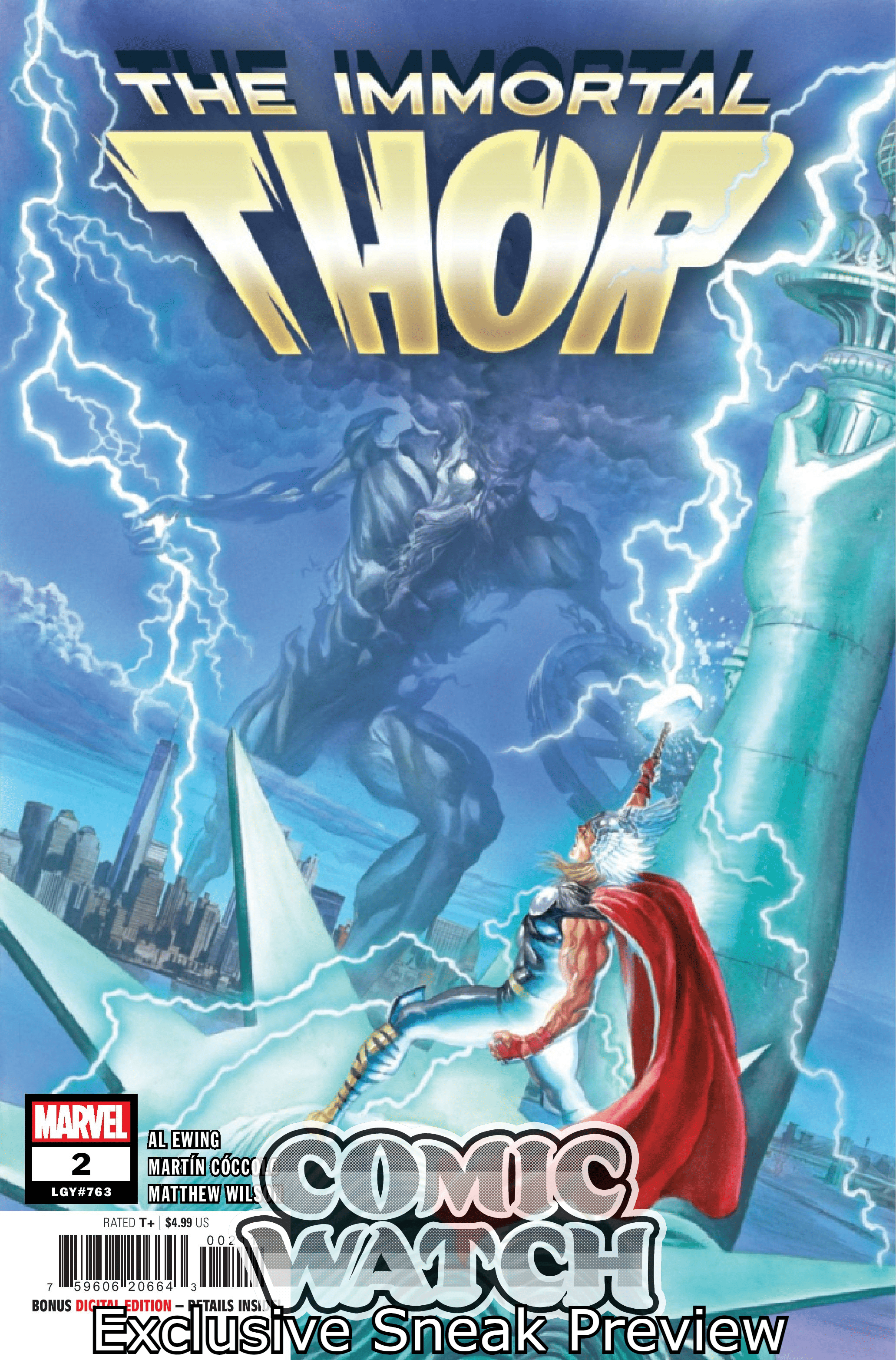 Exclusive Sneak Preview: THE IMMORTAL THOR #2 Continues The Story Of Thor's  Greatest Trial - Comic Watch