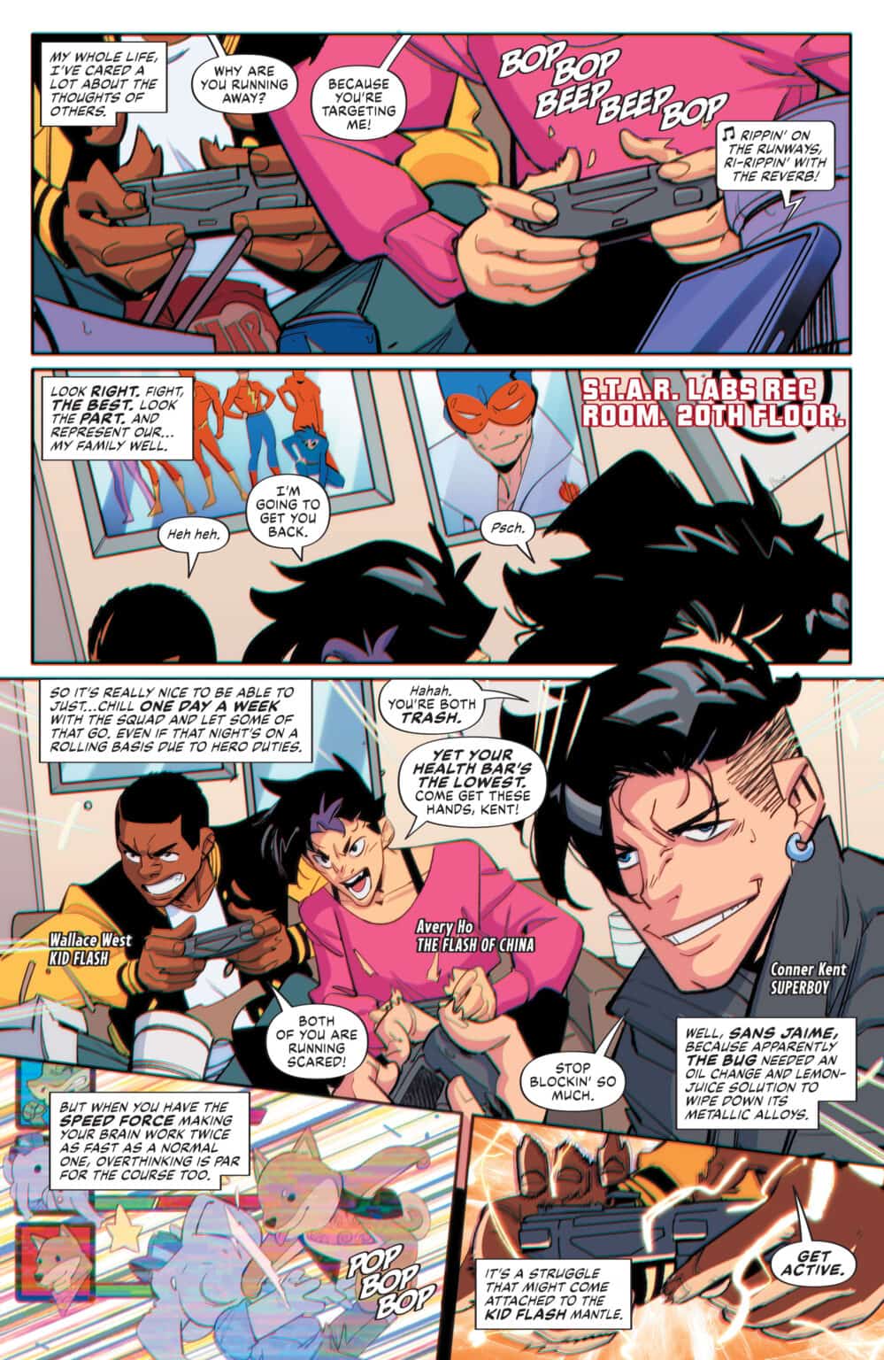 Positive Speed Force The Next Generation Of Speedsters Run Into the Dawn of DC in Speed ...