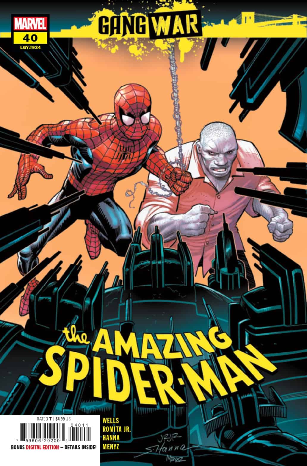 The Amazing Spider-Man #39 - Breaking News Part Two; The Sins of