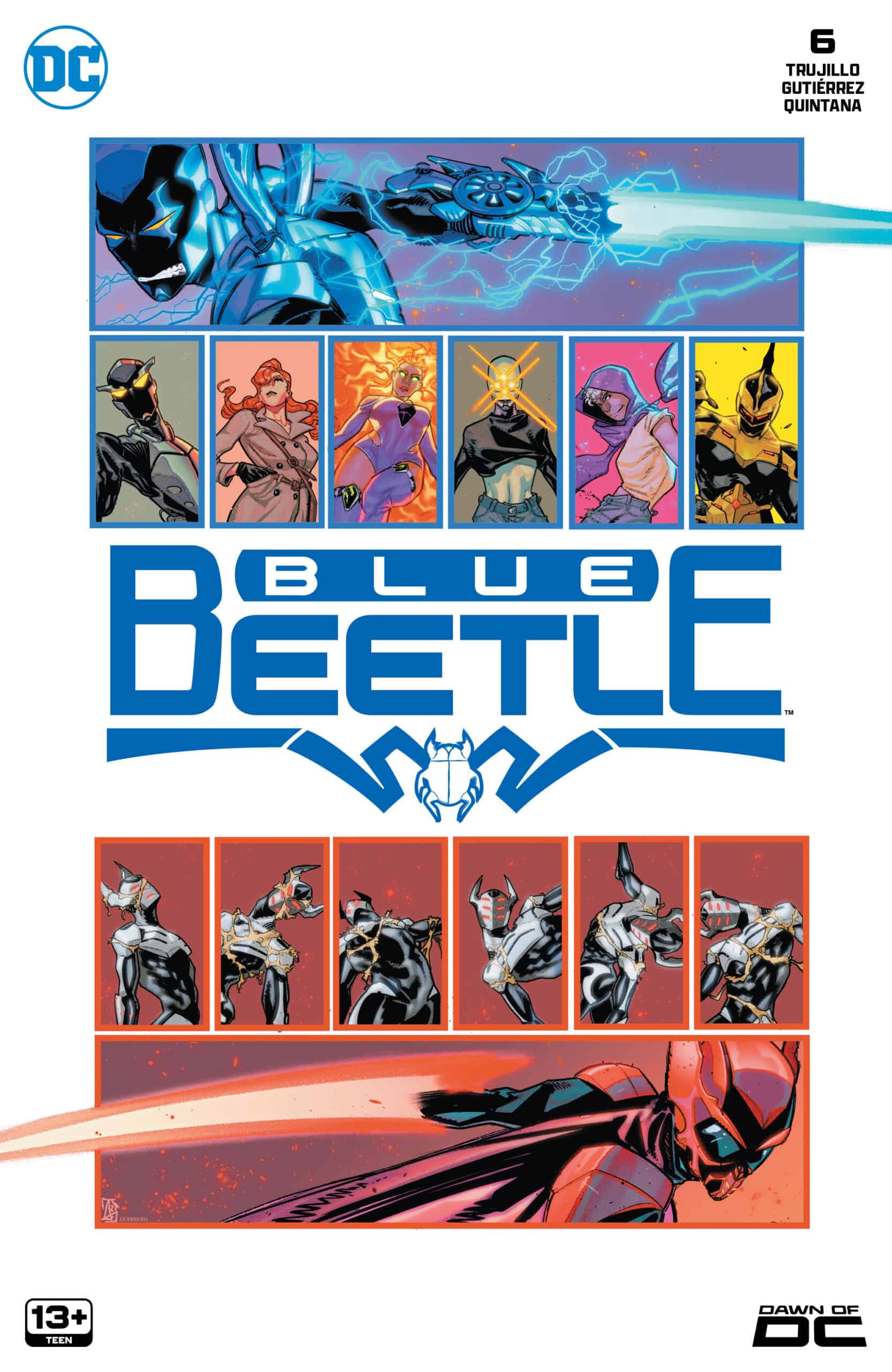 Blue Beetle's Final Showdown With The Blood Scarab Begins in Blue Beetle #6  - Comic Watch