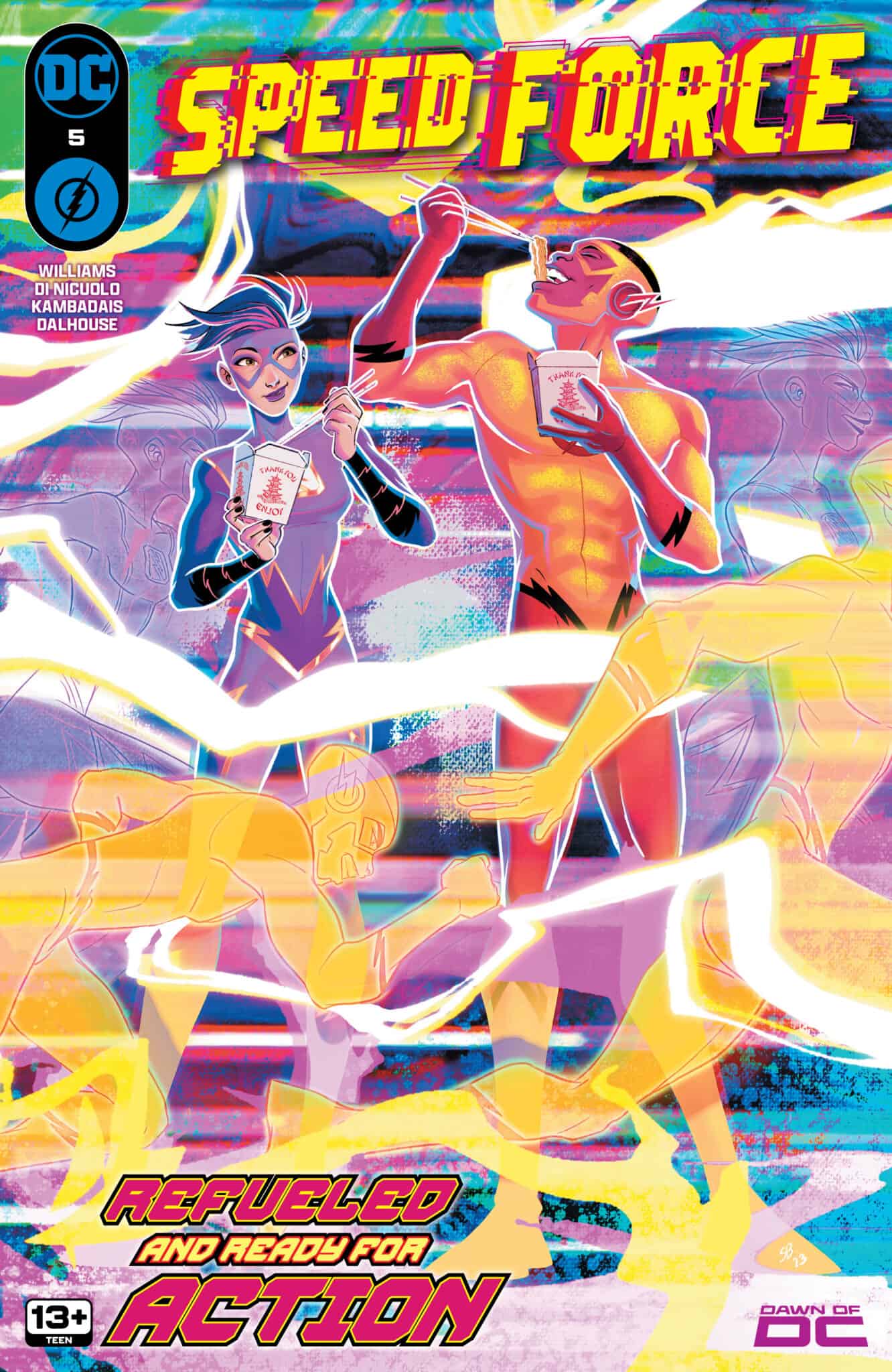 Positive Speed Force Avery and Wallace Are Headed For The Big Boss in Speed Force #5 - Comic ...