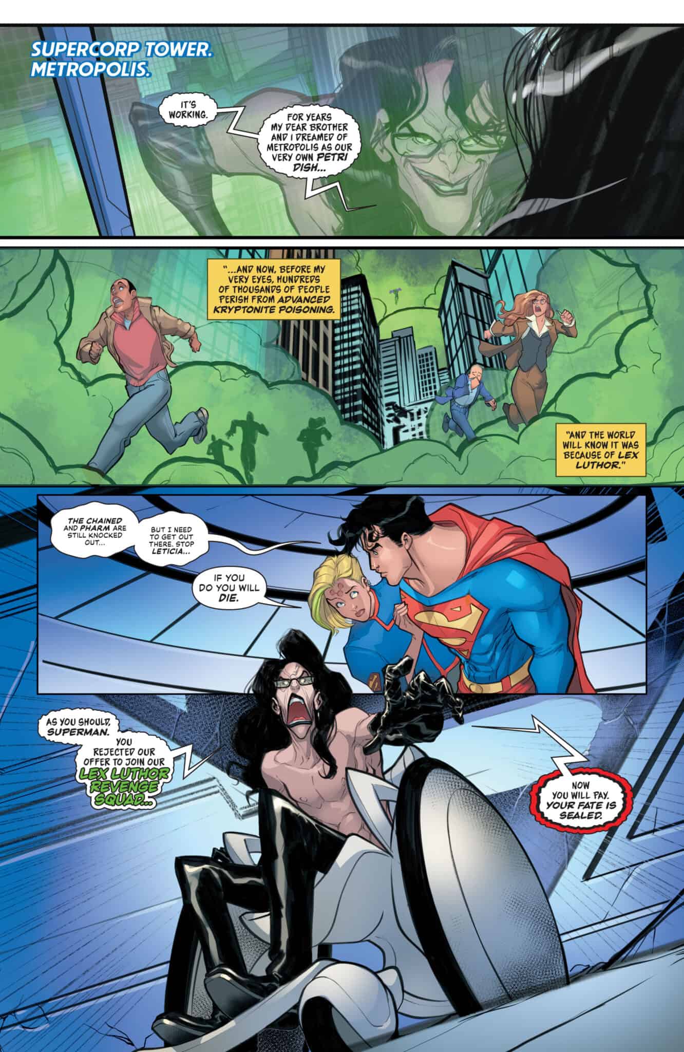 Superman Is The Brains While Lex Is The Brawn in Superman #12 - Comic Watch