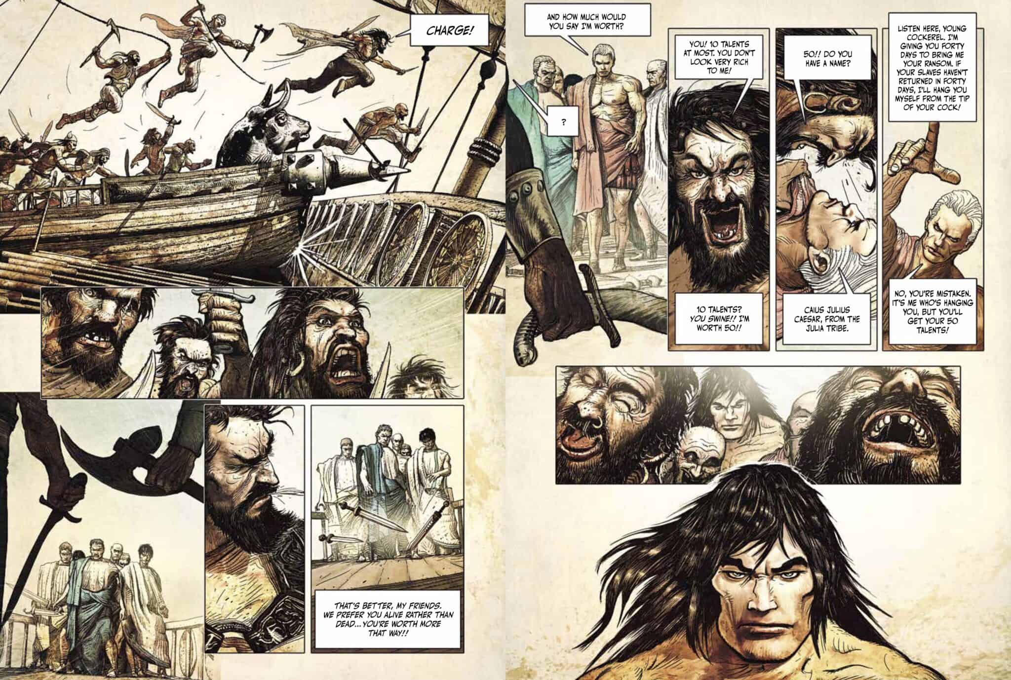 Comic Watch Exclusive Preview: Ancient Rome Has Never Been So Visceral ...