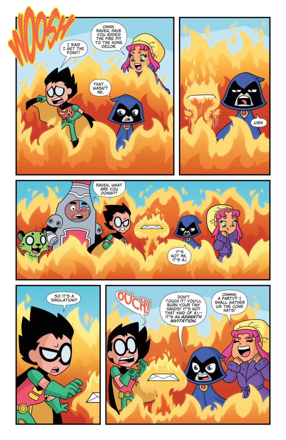 Raven’s Got A Big Problem, She Must Win The Azarath Trials By Fire in ...
