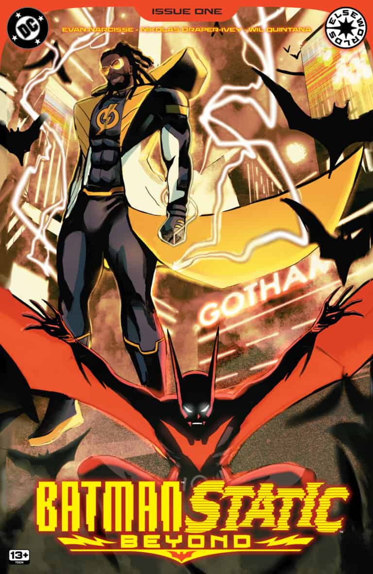 In The Not-So Distant Future, Batman Beyond & Static Must Team Up in