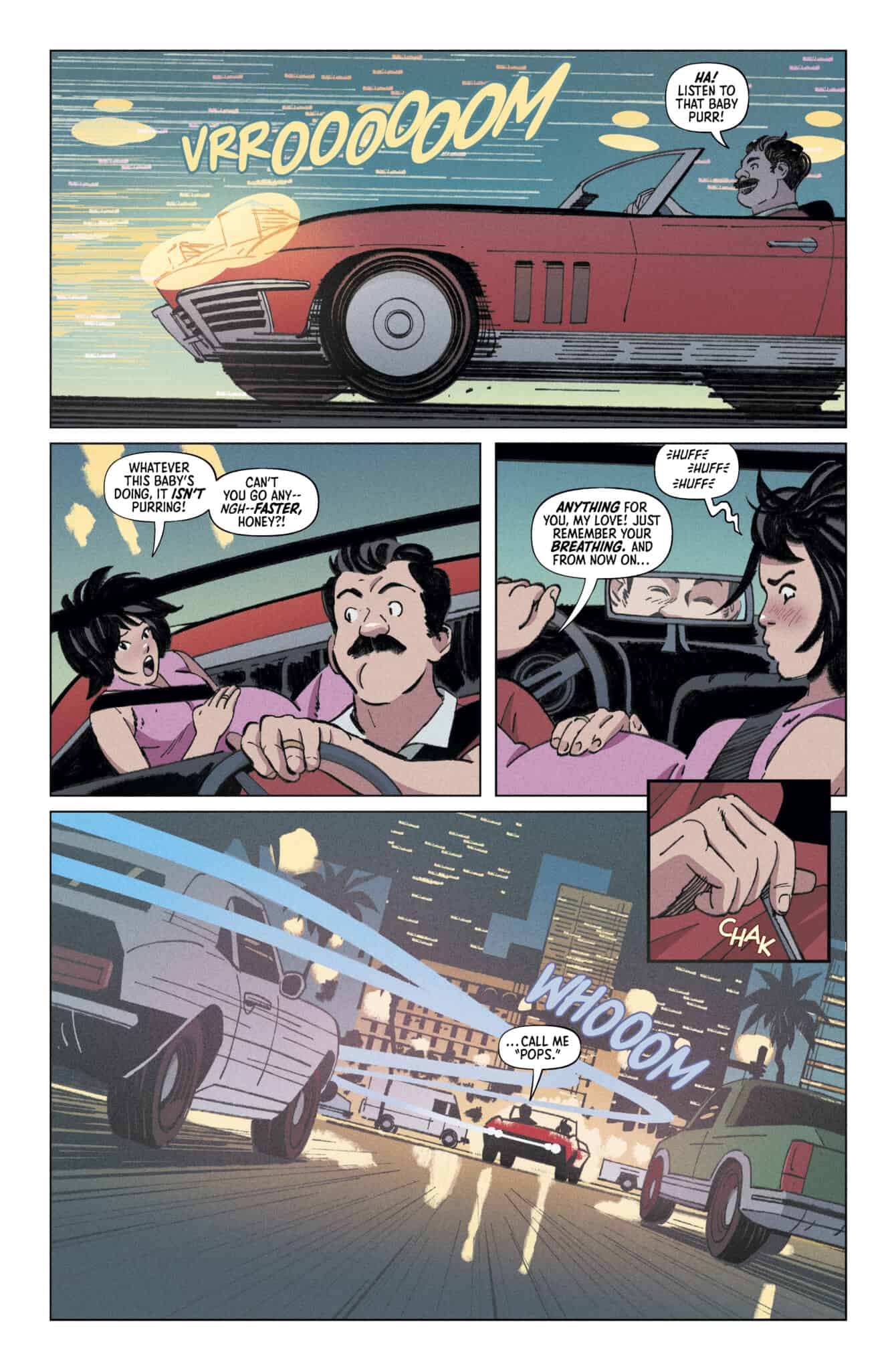Speed Tale Speed Racer: Tales from the Road #2: Good Guys and Bad Guys - Comic Watch