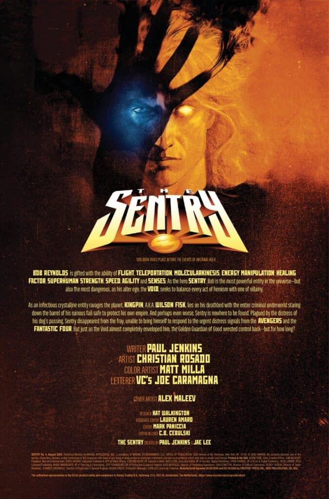 The World's Most Dangerous Hero Faces His Breaking Point in The Sentry ...