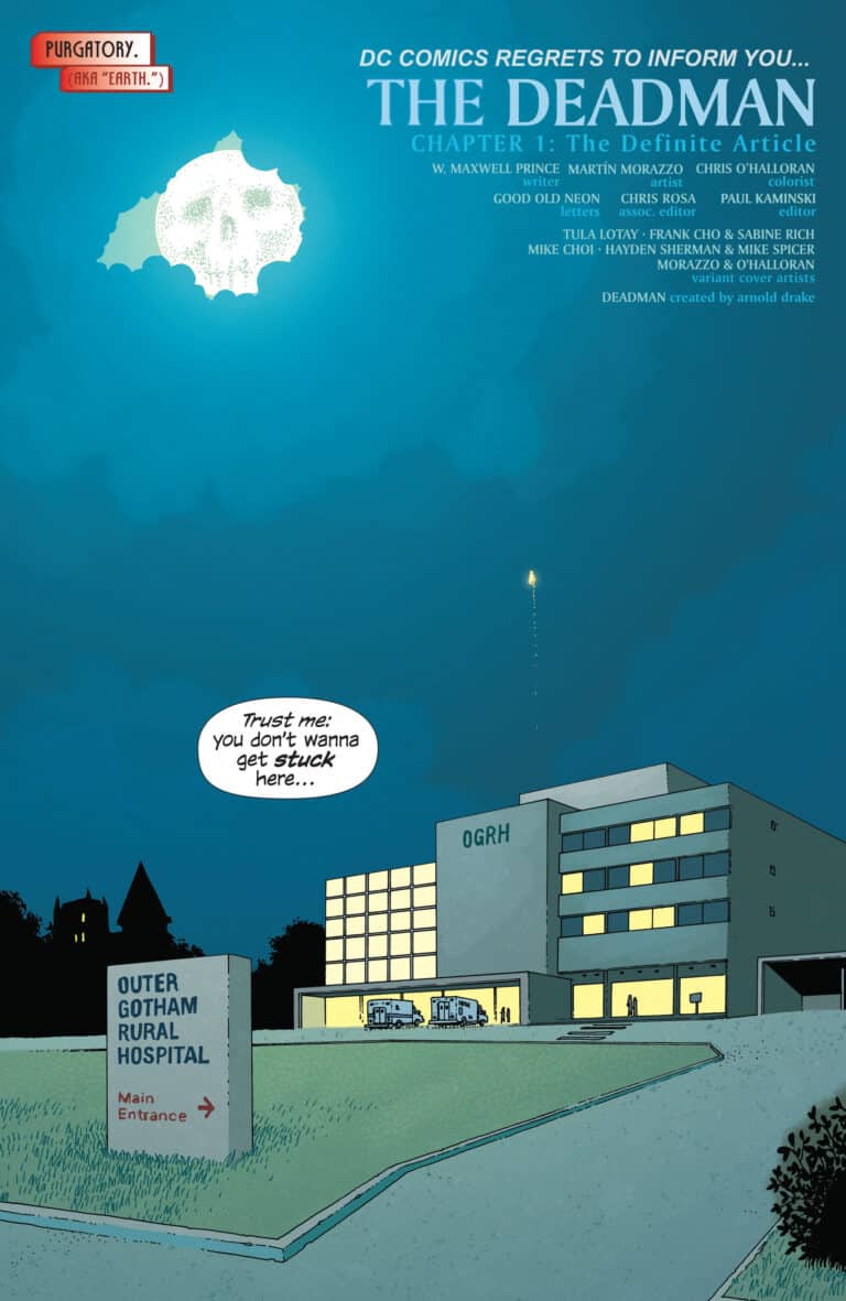 Open Up To The Most Lively Deceased Superhero For A Story About Life ...